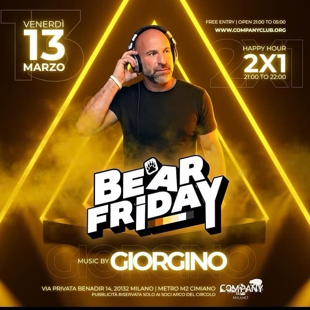 Locandina BEAR FRIDAY