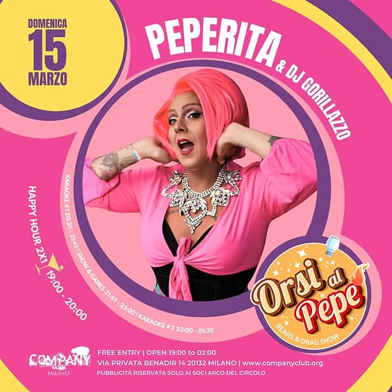 Locandina ORSI al PEPE