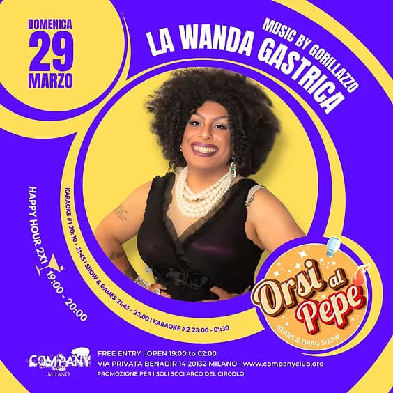 Locandina ORSI AL PEPE