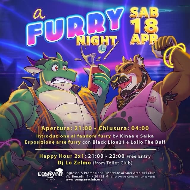 Locandina FURRY NIGHT