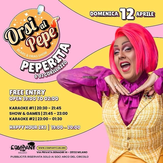 Locandina ORSI al PEPE