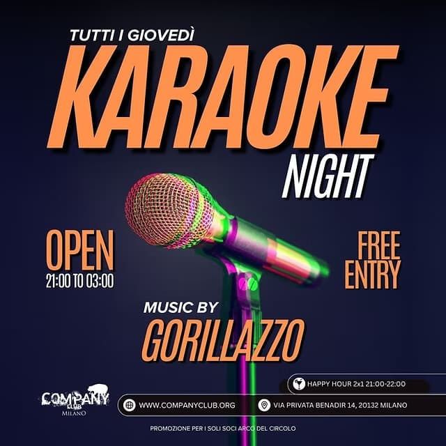 Locandina KARAOKE