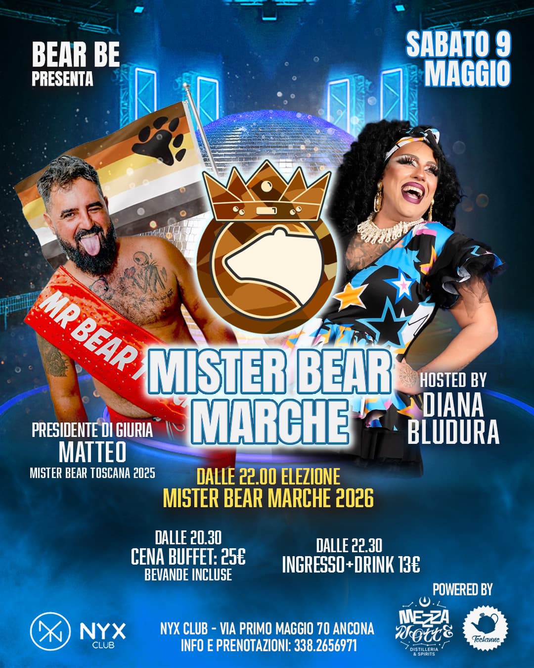 Locandina Mister Bear Marche 2026