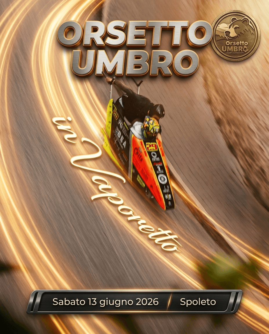 Locandina ORSETTO UMBRO in Vaporetto