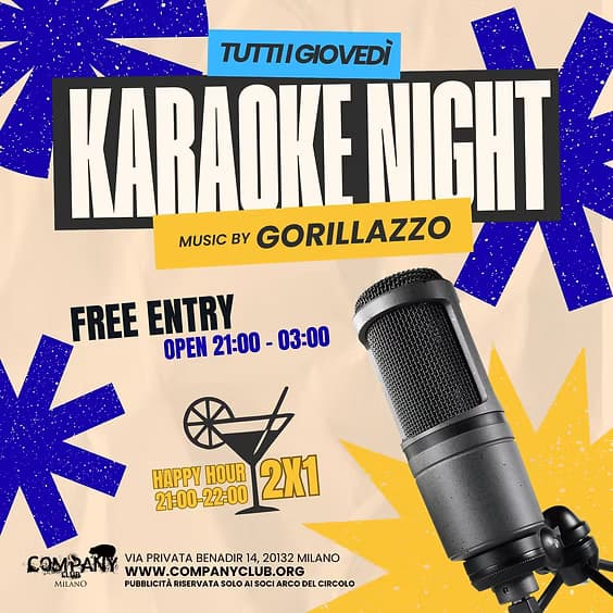 Locandina KARAOKE