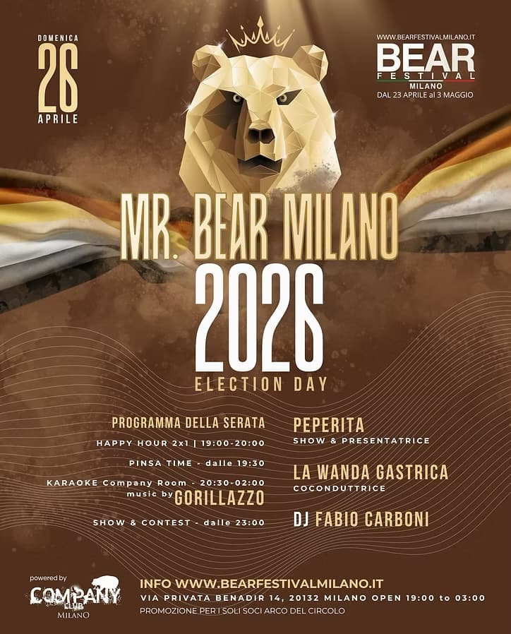 MR.BEAR MILANO 2026