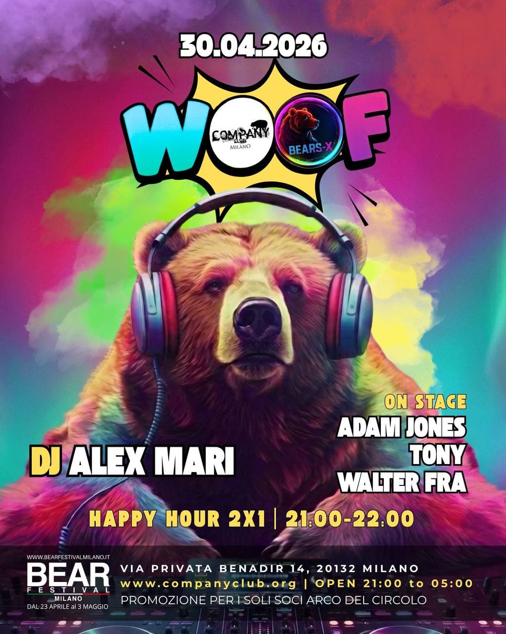 Locandina Woof Bears-x