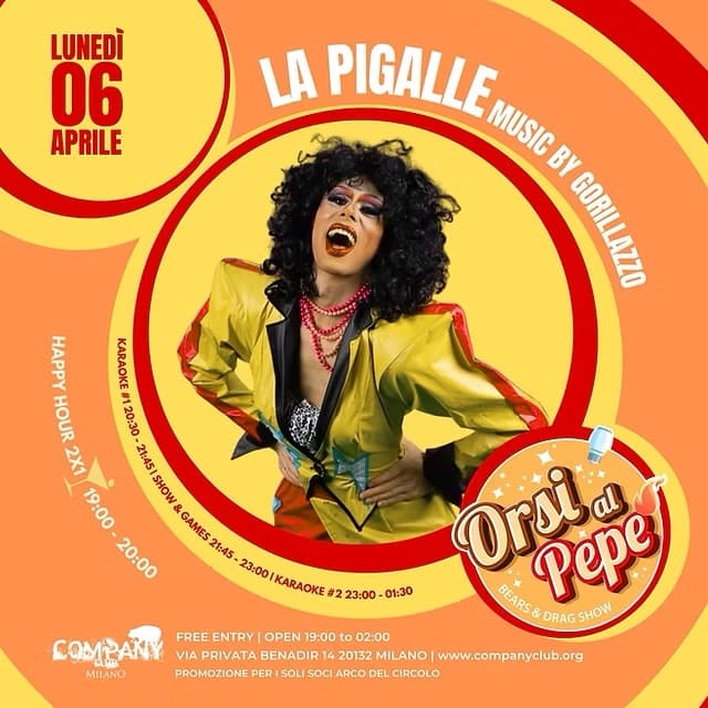 Locandina ORSI AL PEPE