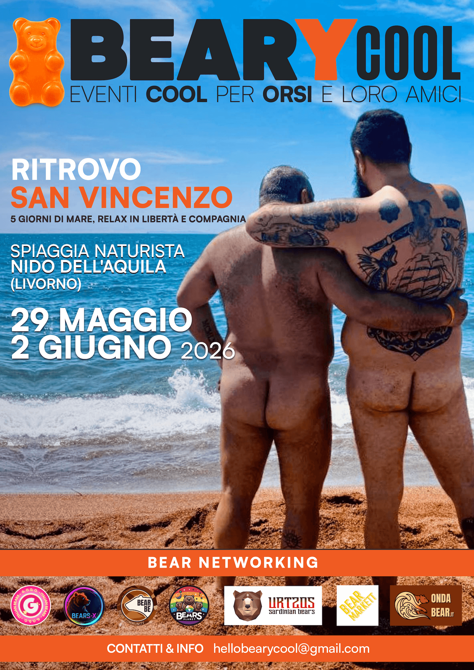 Locandina BEARYcool: SAN VINCENZO SHORE 2026