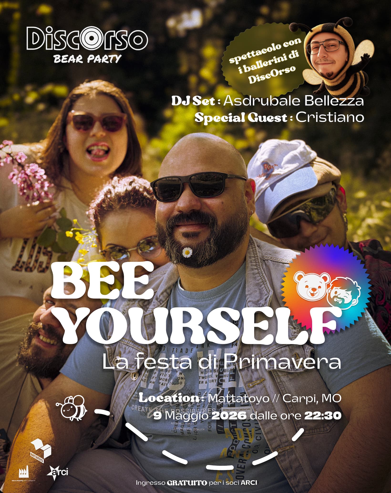 Locandina DISCORSO ๐ธ๐ BEE YOURSELF ๐๐ธ